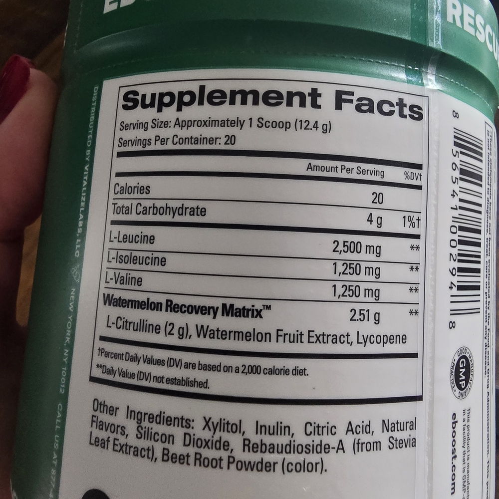 Green Watermelon Recovery Matrix - Picture 2 of 4